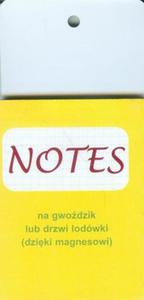 Notes magnetyczny - 2857669127