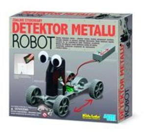 Zdalnie sterowany detektor metalu - robot - 2857669177