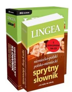 Niemiecko-polski i polsko-niemiecki Sprytny Sownik z Lexiconem na CD - 2857670117