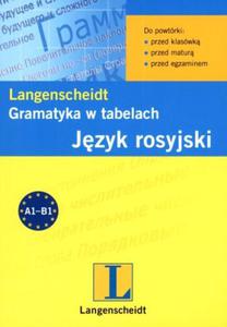 Gramatyka w tabelach. Jzyk rosyjski - 2825658425
