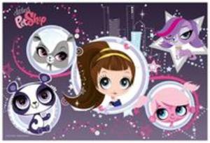 Puzzle 160 Littlest Pet Shop Gwiazdy - 2857670622