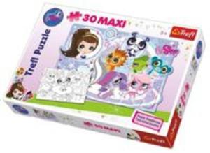 Puzzle Maxi 30 Littlest Pet Shop Przygody Milusiskich zwierztek