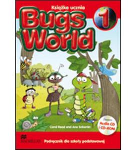 Bugs World 1 - Student`s Book + (CD) - 2825658583