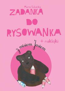 Zadanka do rysowanka z misiem Jasiem + naklejki - 2857672957