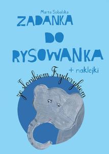 Zadanka do rysowanka ze sonikiem Fryderykiem + naklejki - 2857672959