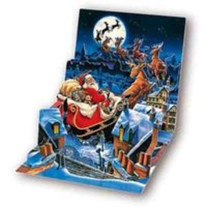 Kartki 3D Santa's Sleigh Ride - 2857673052