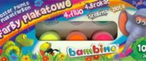 Farby plakatowe Bambino 10 kolorw - 2857673313