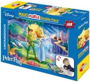 Puzzle dwustronne maxi Piotru Pan 108 - 2857673756