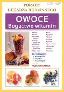 Porady lekarza rodzinnego. Owoce. bogactwo witamin - 2857674659