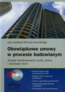 Obowizkowe umowy w procesie budowlanym + CD - 2857674768