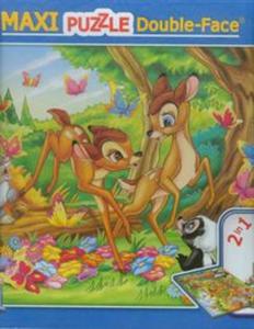 Puzzle dwustronne 2w1 Maxi 108 Bambi - 2857674783