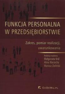 Funkcja personalna w przedsibiorstwie - 2857675056