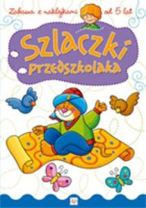 Szlaczki przedszkolaka Zabawa z naklejkami od 5 lat - 2825658790