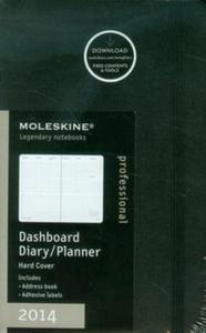 Kalendarz Profesjonalny 2014 Daschboard 12-miesiczny Moleskine L tygodniowy pionowy - 2857675438