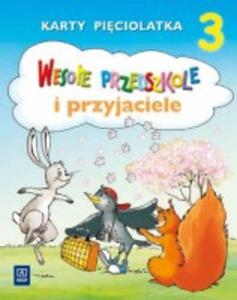 Wesoe przedszkole i przyjaciele. Karty piciolatka 3 - 2825658843