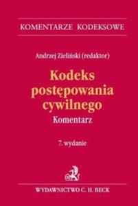 Kodeks postpowania cywilnego Komentarz - 2857677209