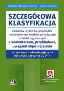 Szczegowa klasyfikacja dochodw, wydatkw, przychodw i rozchodw oraz rodkw pochodzcych ze rde zagranicznych - 2857677241