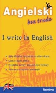 I write in English Angielski bez trudu - 2825658968