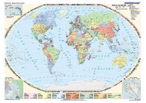 MAPA-WIAT POLITYCZNY EKO 1:35 MLN MERIDIAN 9788361157557 - 2857677873