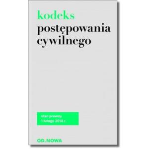 Kodeks postpowania cywilnego 2014 - 2857678162