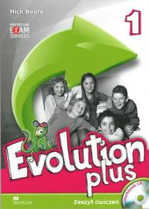 Evolution plus 1. Klasa 4-6, szkoa podstawowa. Jzyk angielski. Zeszyt wicze + CD - 2857678666