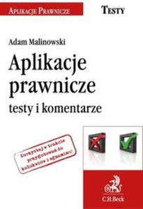 Aplikacje prawnicze Testy i komentarze - 2857679395