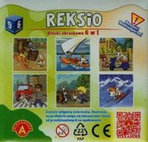 Reksio klocki obrazkowe 6 w 1 - 2857679635