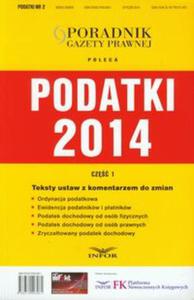 Podatki 2014 Cz1 Teksty ustaw z komentarzem do zmian - 2857679907