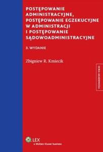 Postpowanie administracyjne, postpowanie egzekucyjne w administracji i postpowanie...