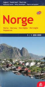 Norwegia mapa 1:1 200 000 - 2857680475