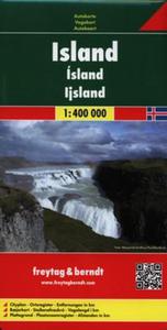 Islandia mapa 1:400 000 F&B