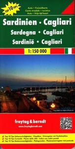 Sardynia Cagliari mapa 1:150 000 - 2857680498