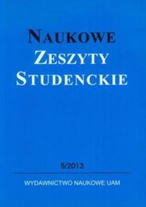 Naukowe Zeszyty Studenckie 5 / 2013 - 2857681178