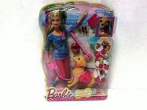 Barbie z pieskiem - 2857681421