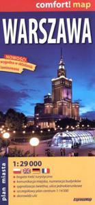 Warszawa. Laminowany plan miasta. 1:29 000 - 2857682857