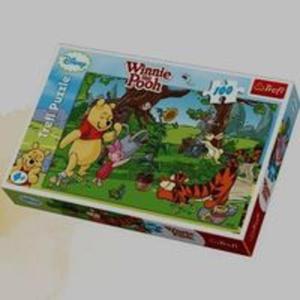 Winnie the Pooh Puzzle 100 Sonecznik - 2857682872