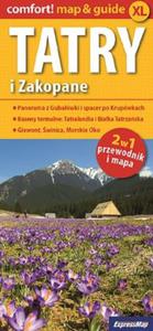 Tatry i Zakopane 2w1 przewodnik i mapa - 2857683080