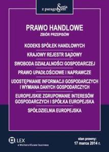 Prawo handlowe Zbiór przepisów