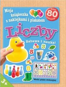 Moja ksieczka z naklejkami i plakatem - LICZBY - 2857683629