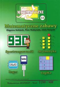 Miniatury matematyczne nr 44. Matematyczne zabawy - 2857684401