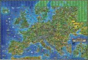 Europa mapa cienna dla dzieci tuba - 2857684445