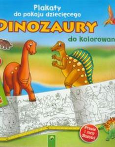 Dinozaury. Plakaty do kolorowania - 2857684552