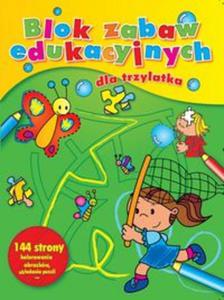 Blok Zabaw edukacyjych dla trzylatka - 2857685196