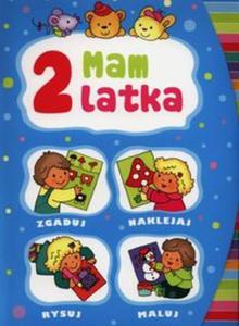 Mam 2 latka Teczka Zgaduj naklejaj rysuj maluj - 2857685650