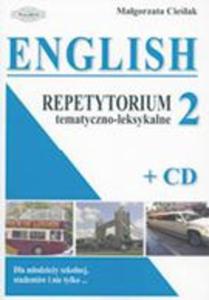 English 2- repetytorium tematyczno-leksykalne + CD - 2825659610