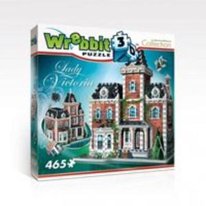 Puzzle 3D Domek Wiktoriaski 465 - 2857686225