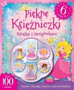 Pikne ksiniczki. Ksika z amigówkami. Ponad 100 naklejek! 6 naklejek 3D