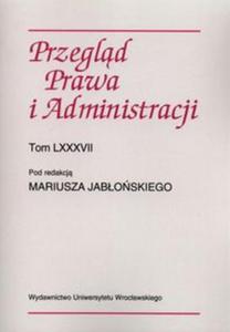 Przegld prawa i administracji Tom 87 - 2857687065