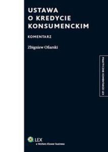 Ustawa o kredycie konsumenckim Komentarz - 2857687345