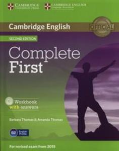 Complete First Workbook with Answers + CD - 2857687452